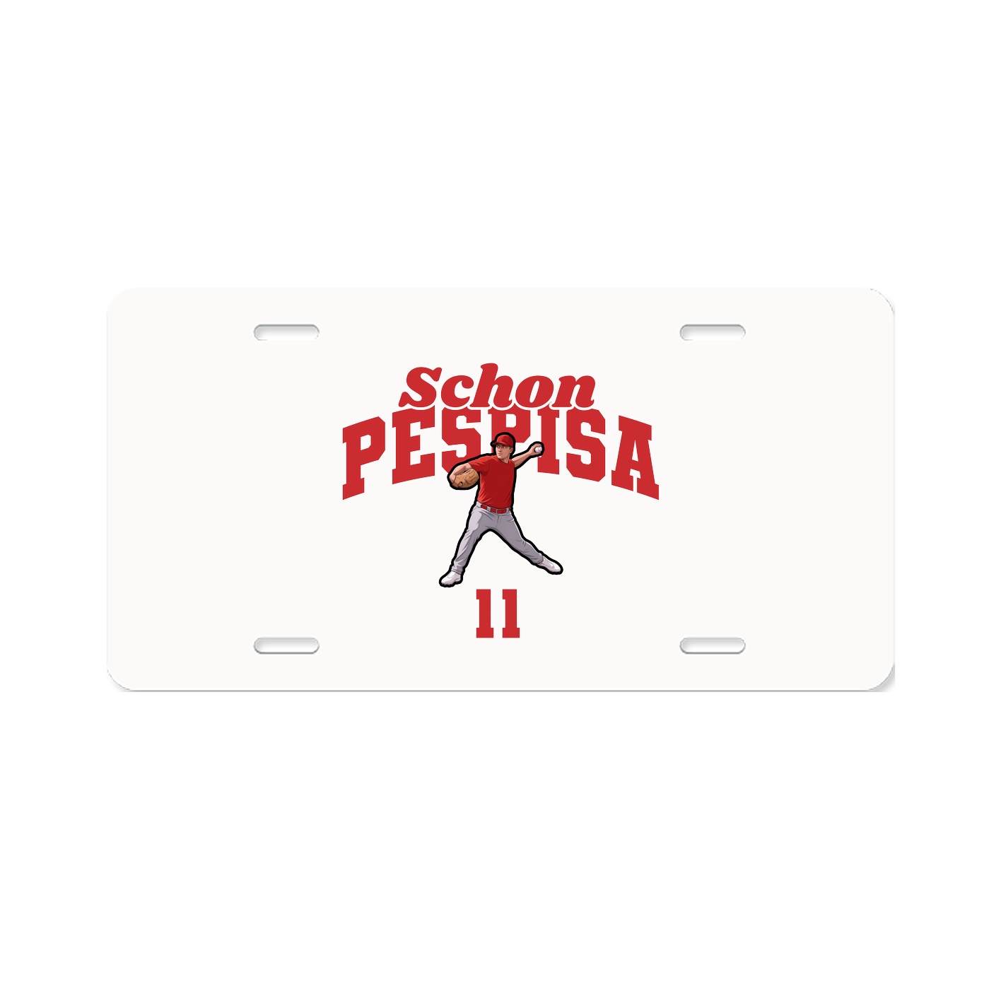 License Plate — Signature Arch in Classic