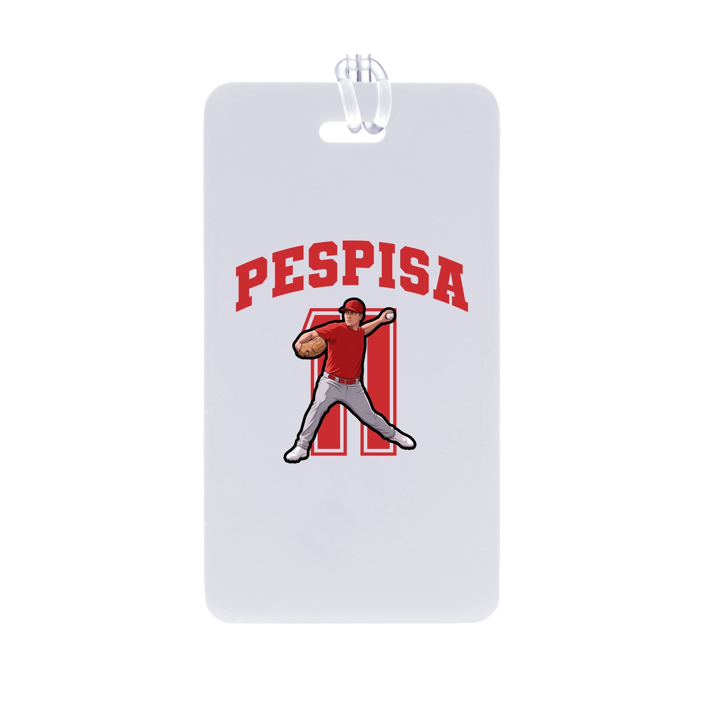Bag Tag — Number in Classic
