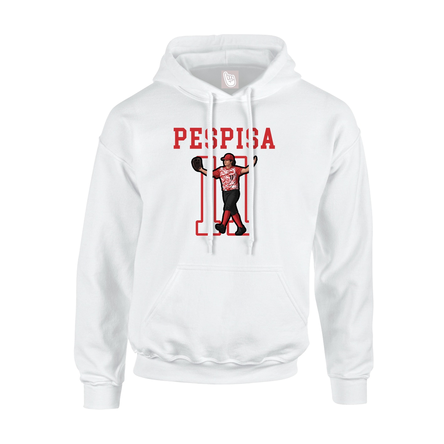 Youth Hoodie — Shirsey in White