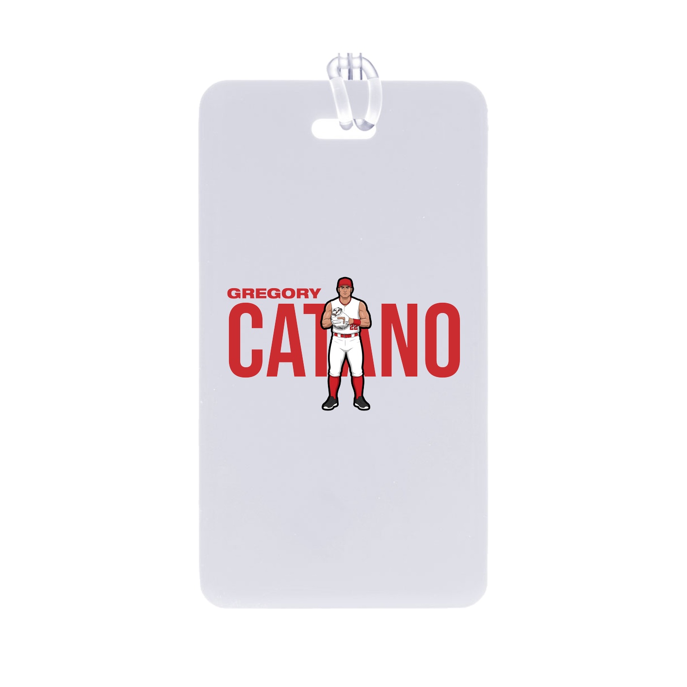 Bag Tag — Player Name in Classic