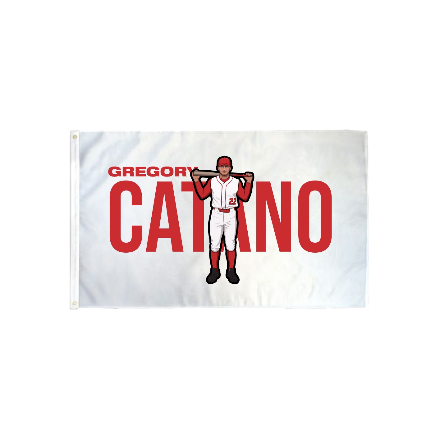 3x5 Flag — Player Name in Classic