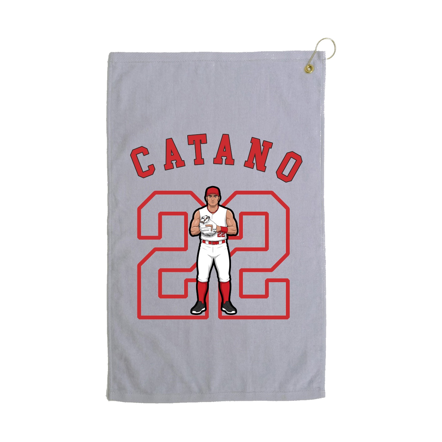 Golf Towel — Shirsey Arch in Grey