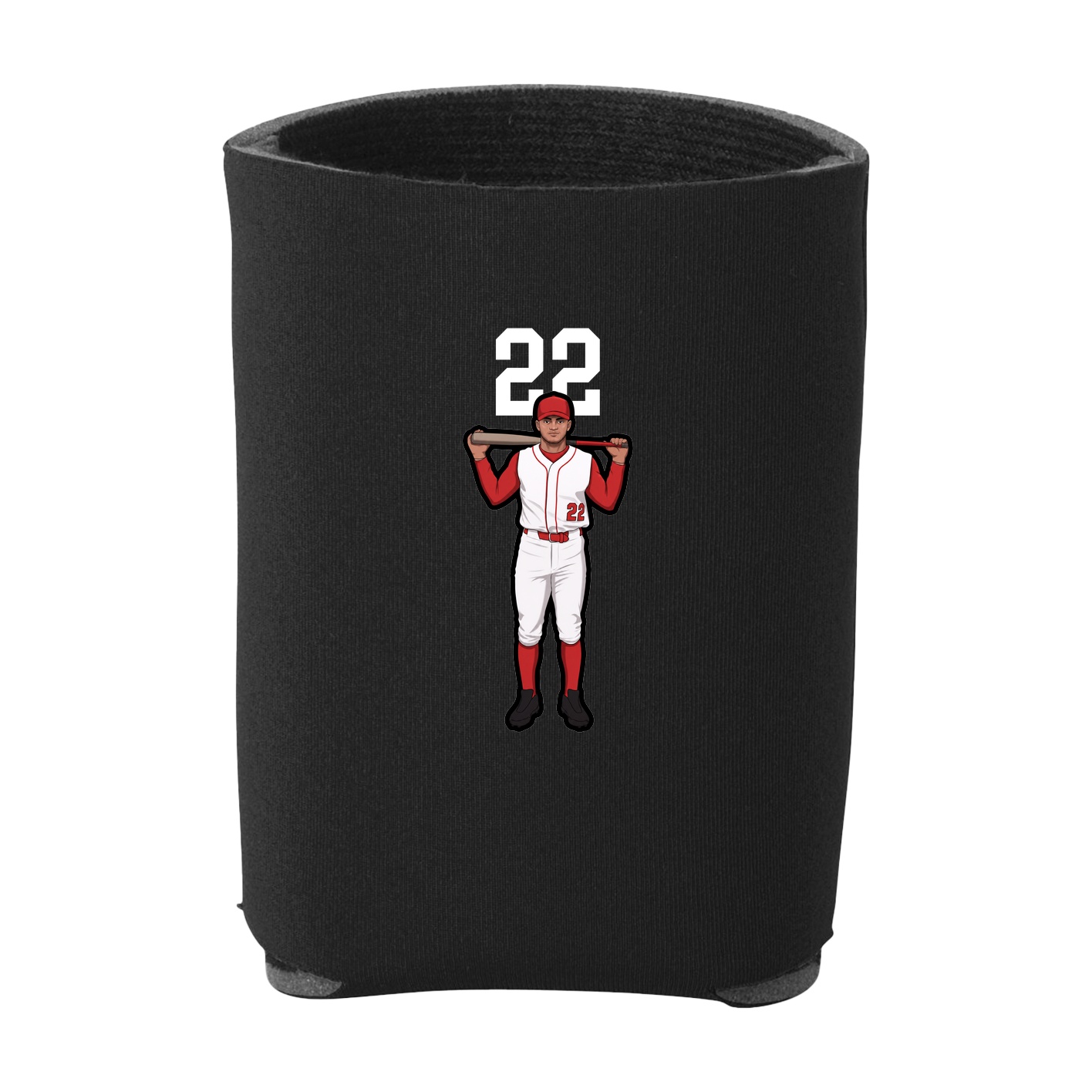 Can Holder — Number Top in Black