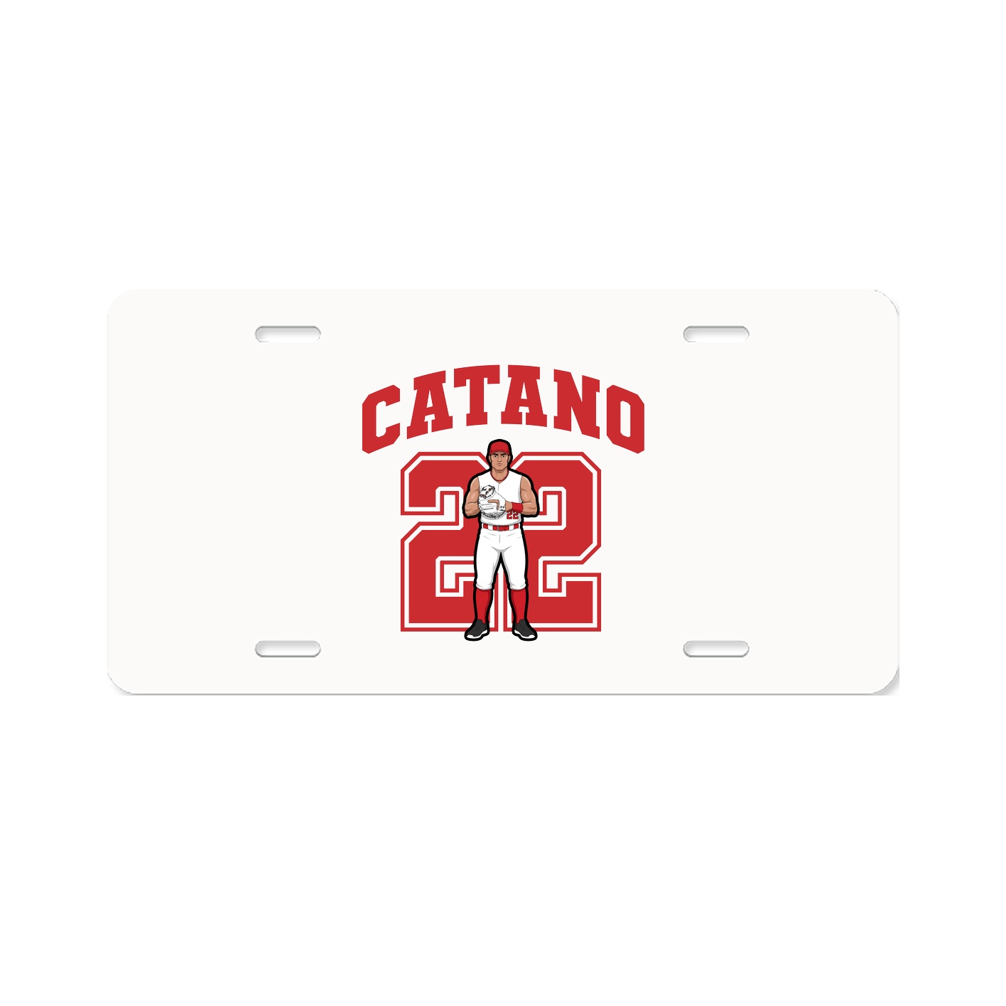 License Plate — Number in Classic