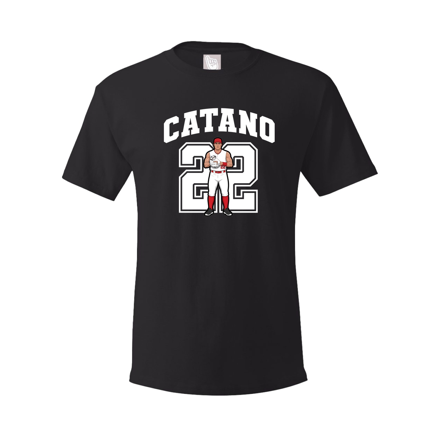 Youth Tee — Number in Black