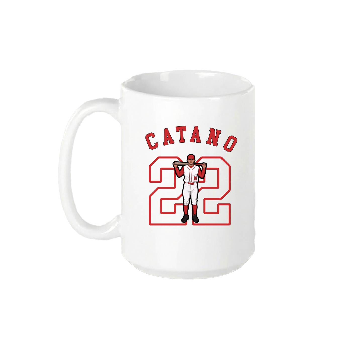 15oz Coffee Mug — Shirsey Arch in White