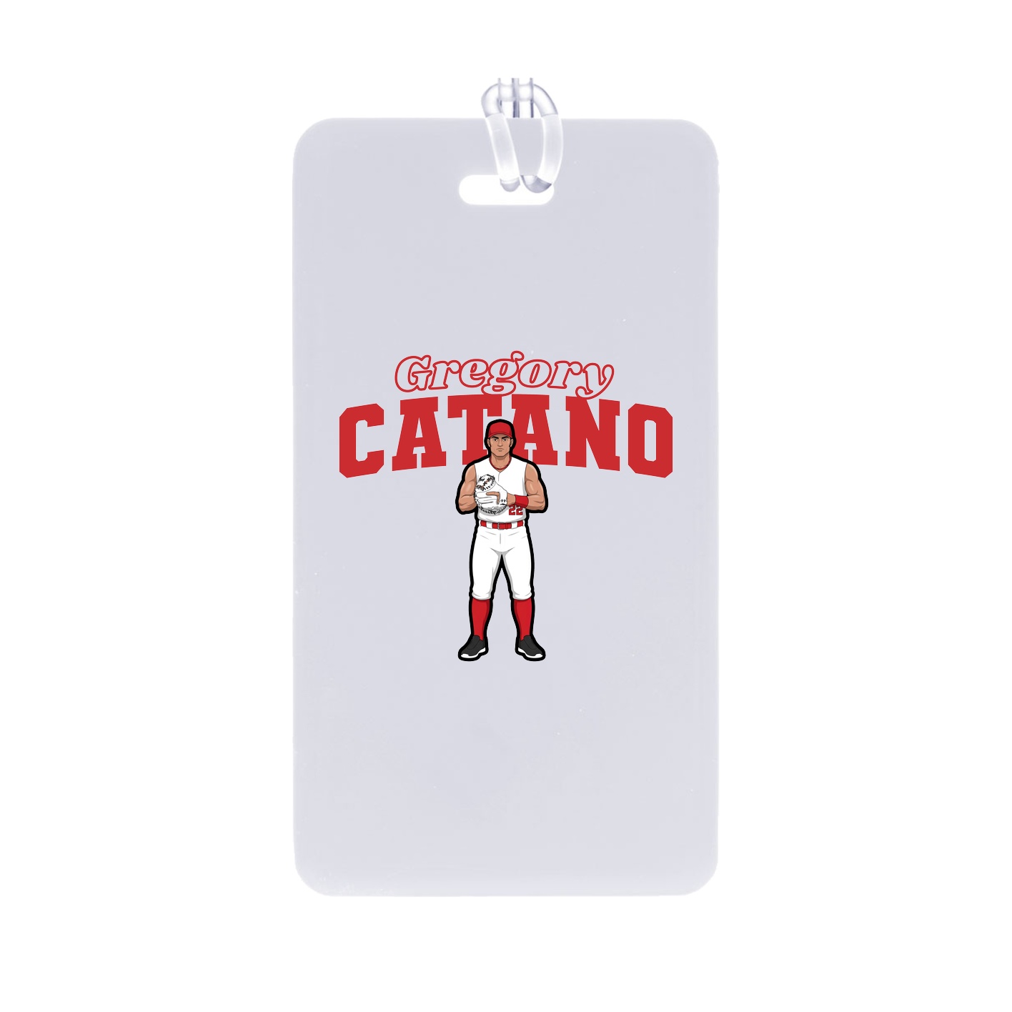Bag Tag — Name Arch in Classic