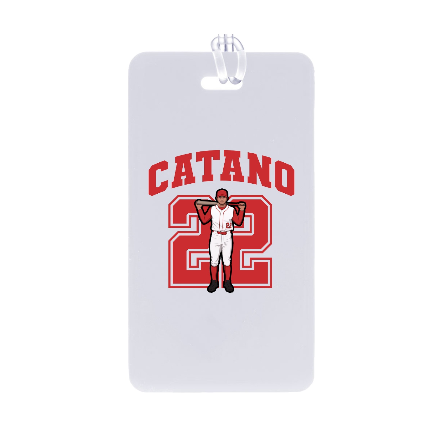 Bag Tag — Number in Classic