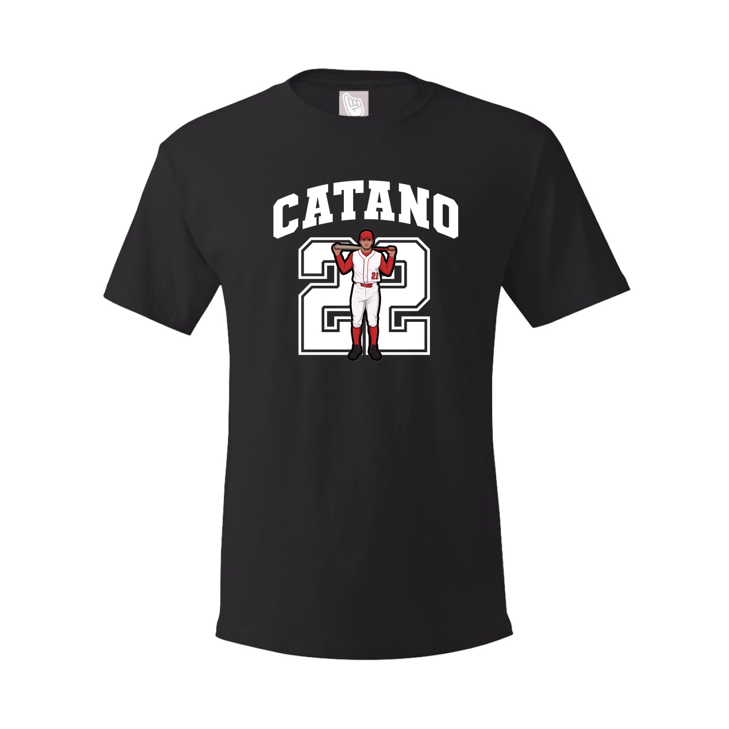 Youth Tee — Number in Black