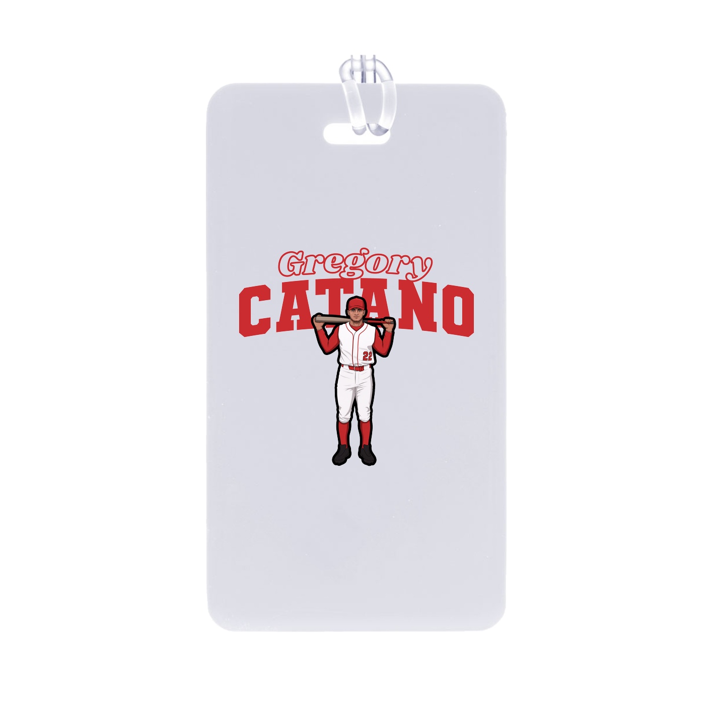 Bag Tag — Name Arch in Classic