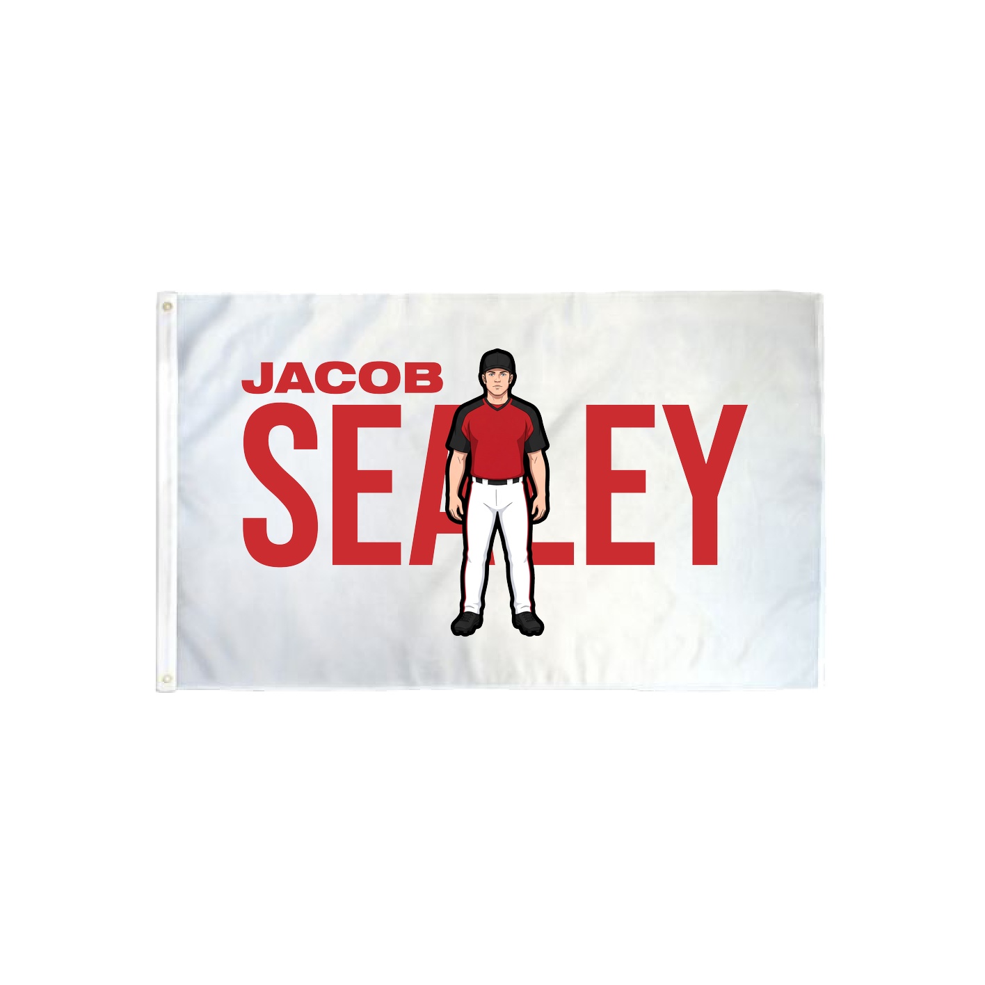 3x5 Flag — Player Name in Classic