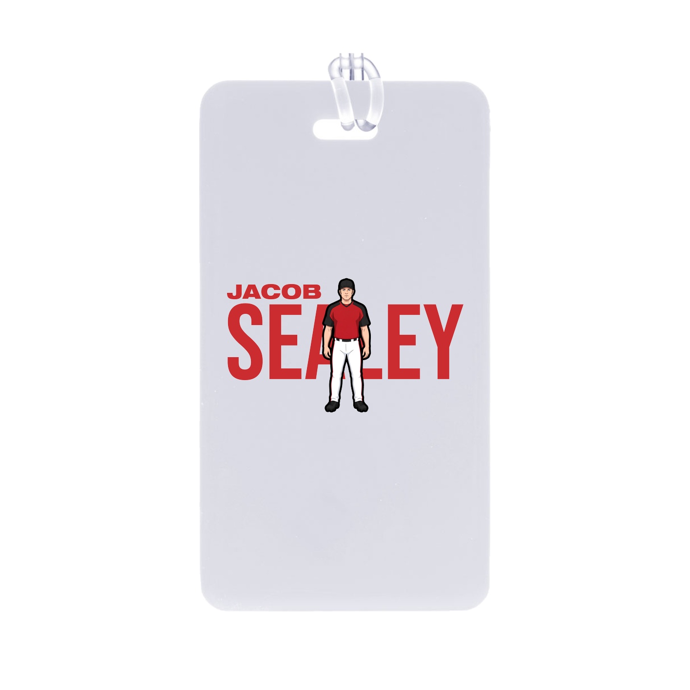Bag Tag — Player Name in Classic