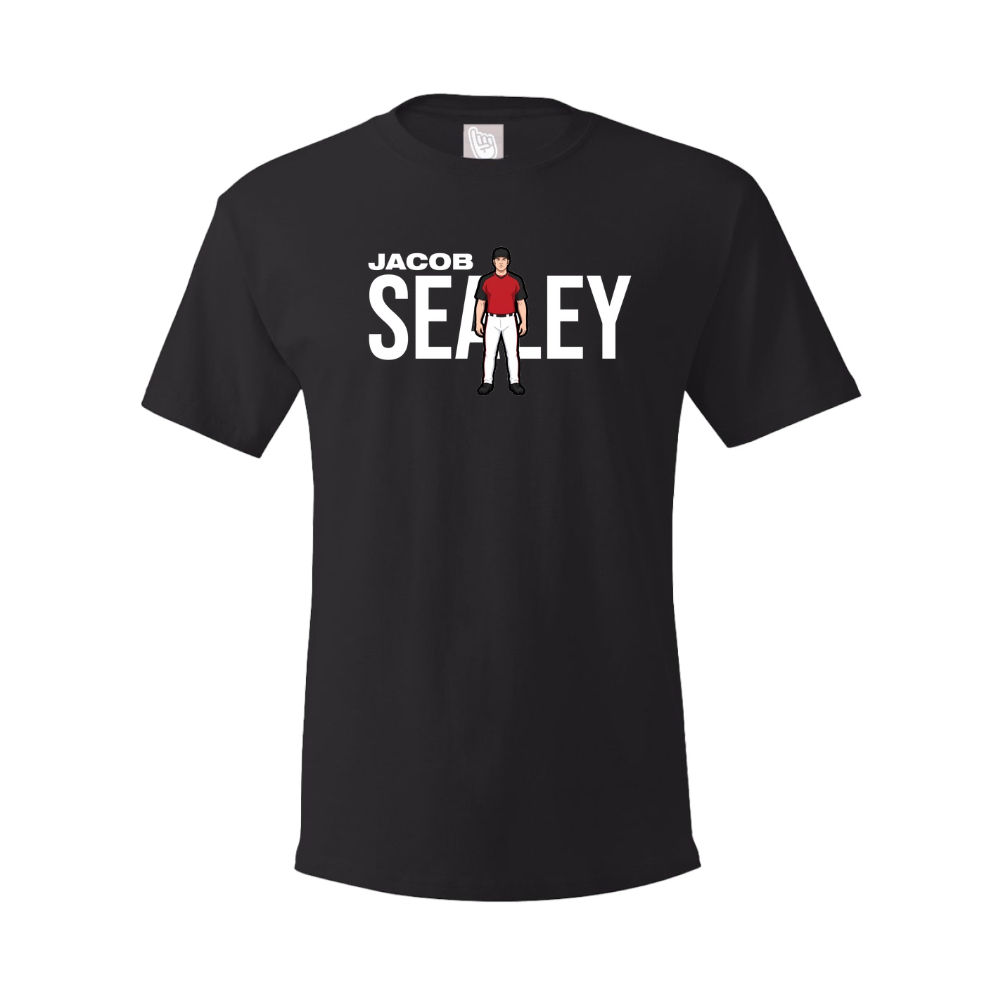 Youth Tee — Player Name in Black
