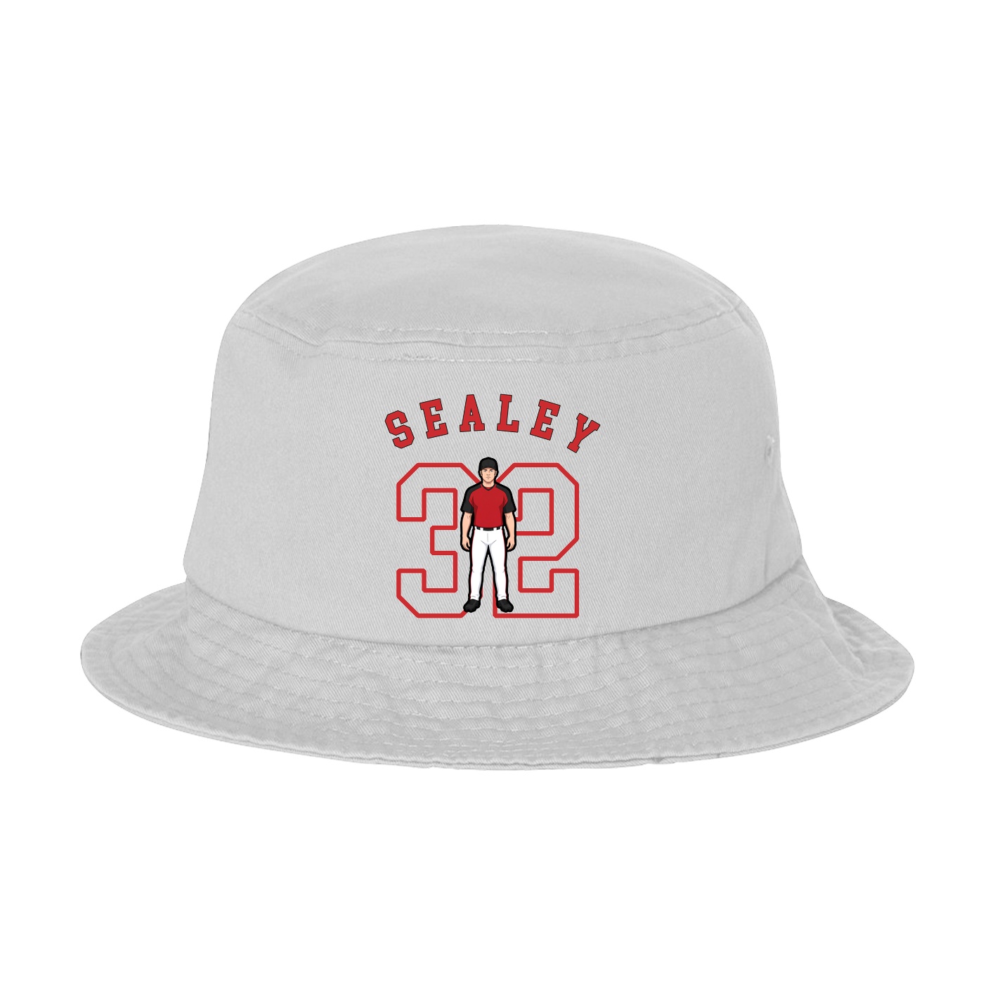 Bucket Cap — Shirsey Arch in White