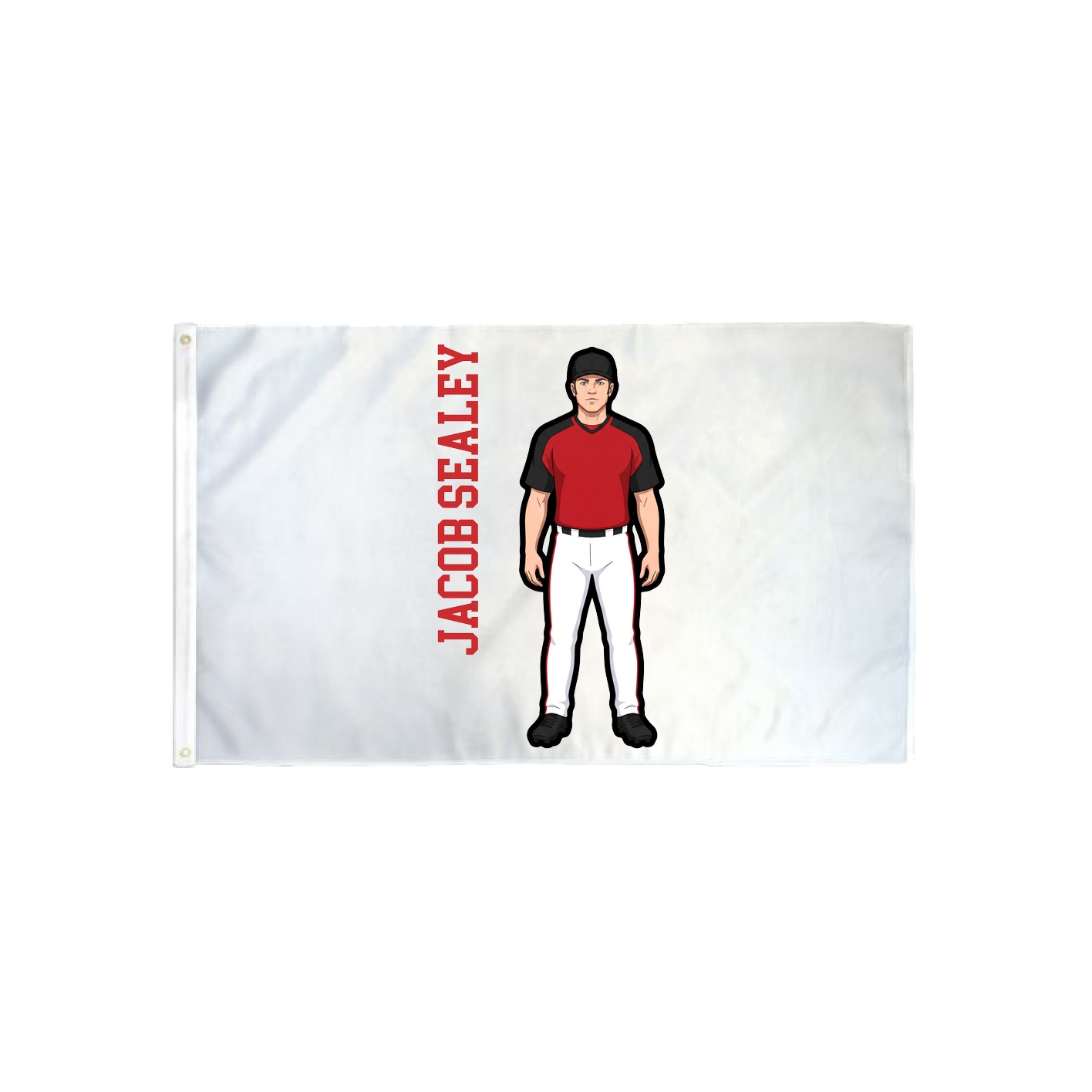 3x5 Flag — Name Vertical in Classic