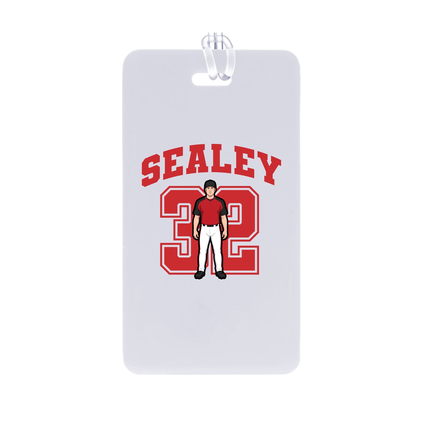Bag Tag — Number in Classic