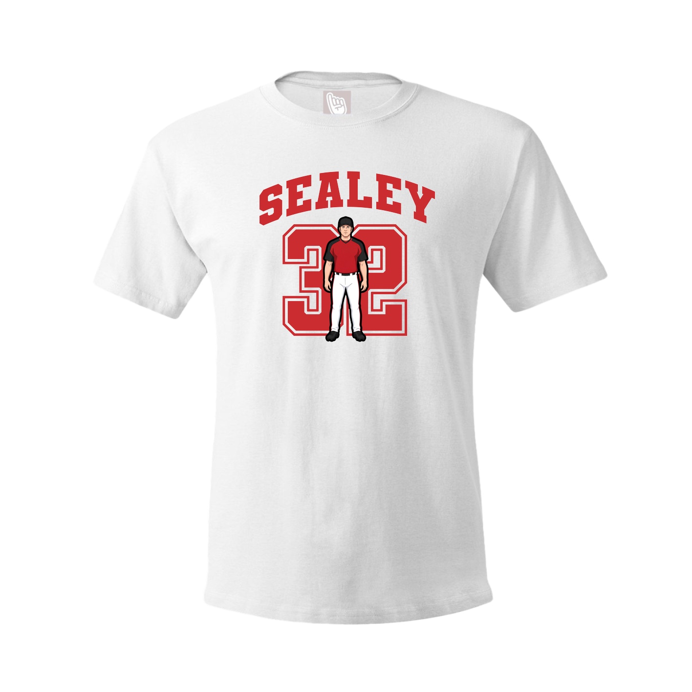 Tee — Number in White