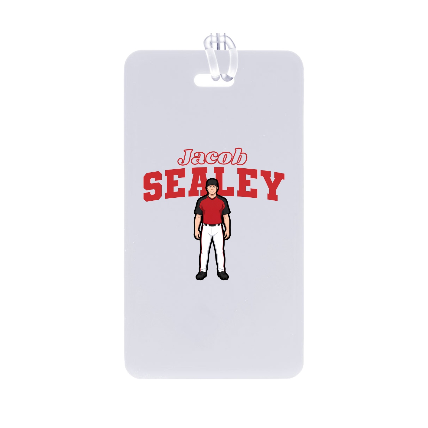 Bag Tag — Name Arch in Classic