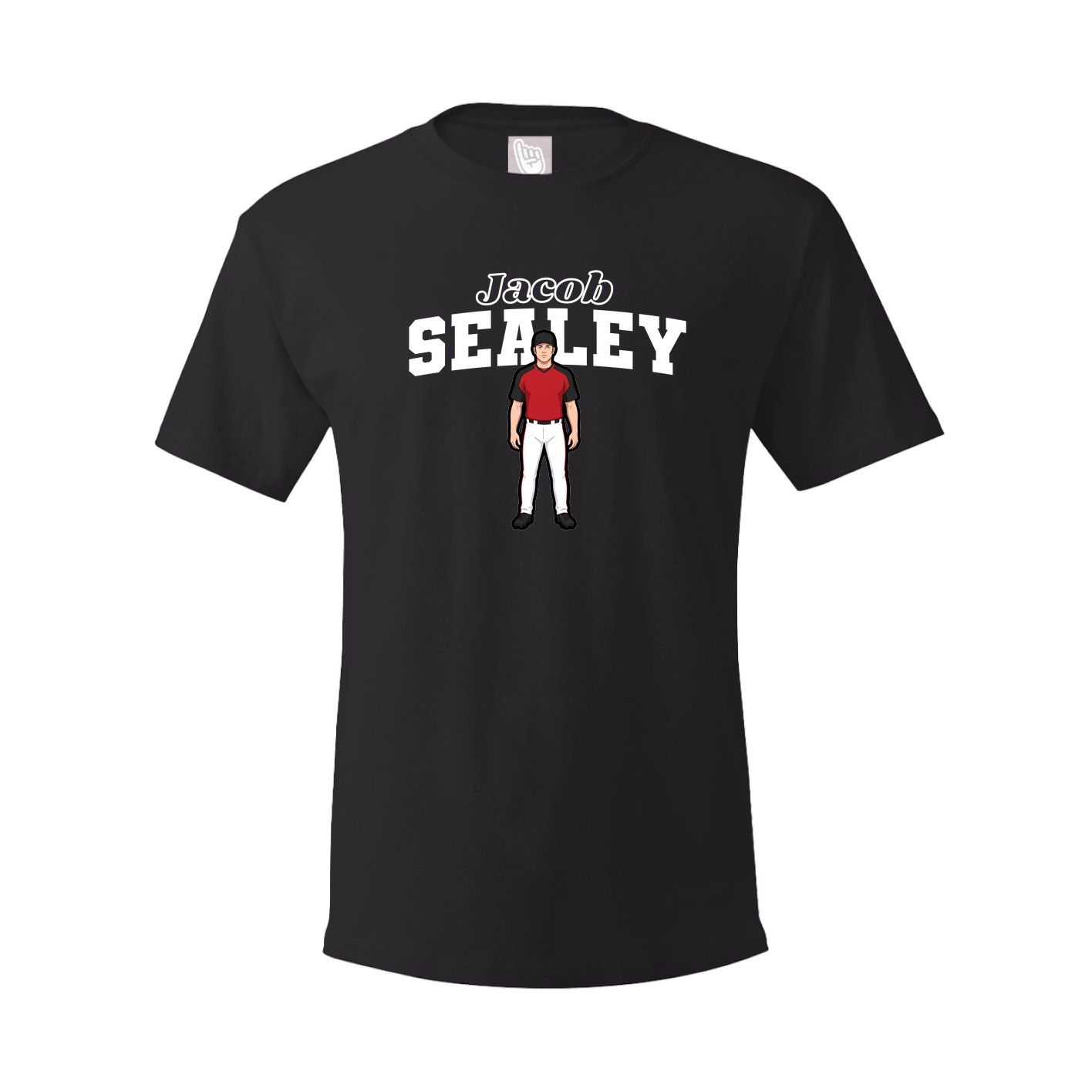 Tee — Name Arch in Black