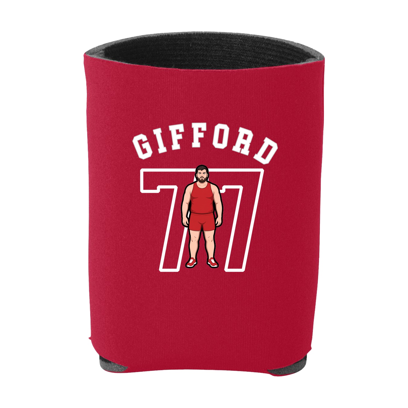 Can Holder — Shirsey Arch in Red