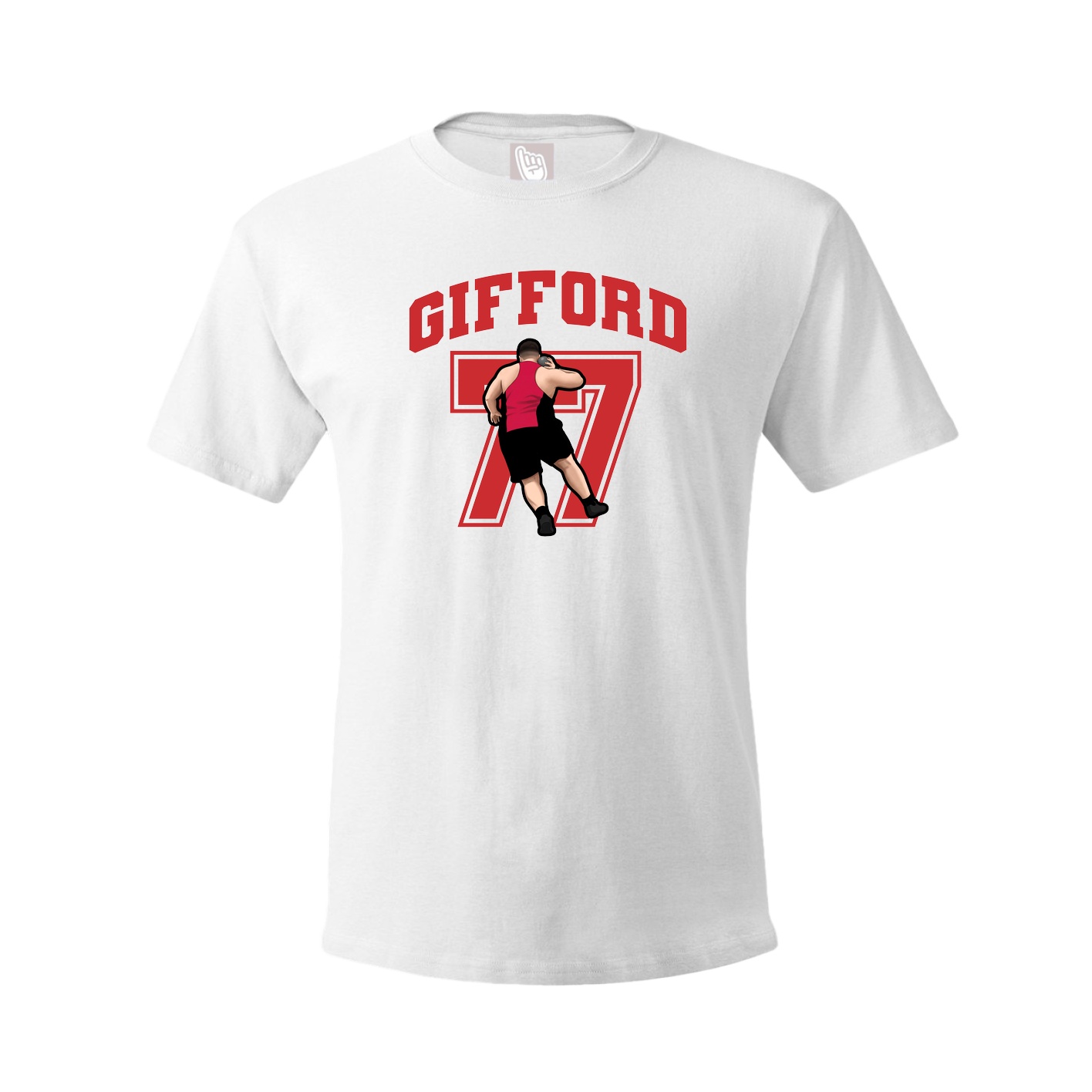 Tee — Number in White