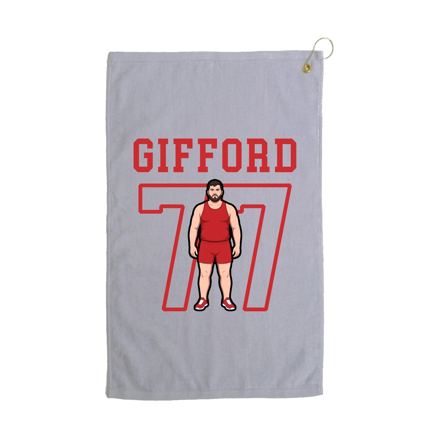 Golf Towel — Shirsey in Grey