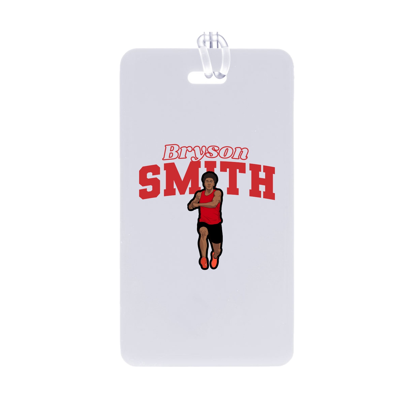 Bag Tag — Name Arch in Classic
