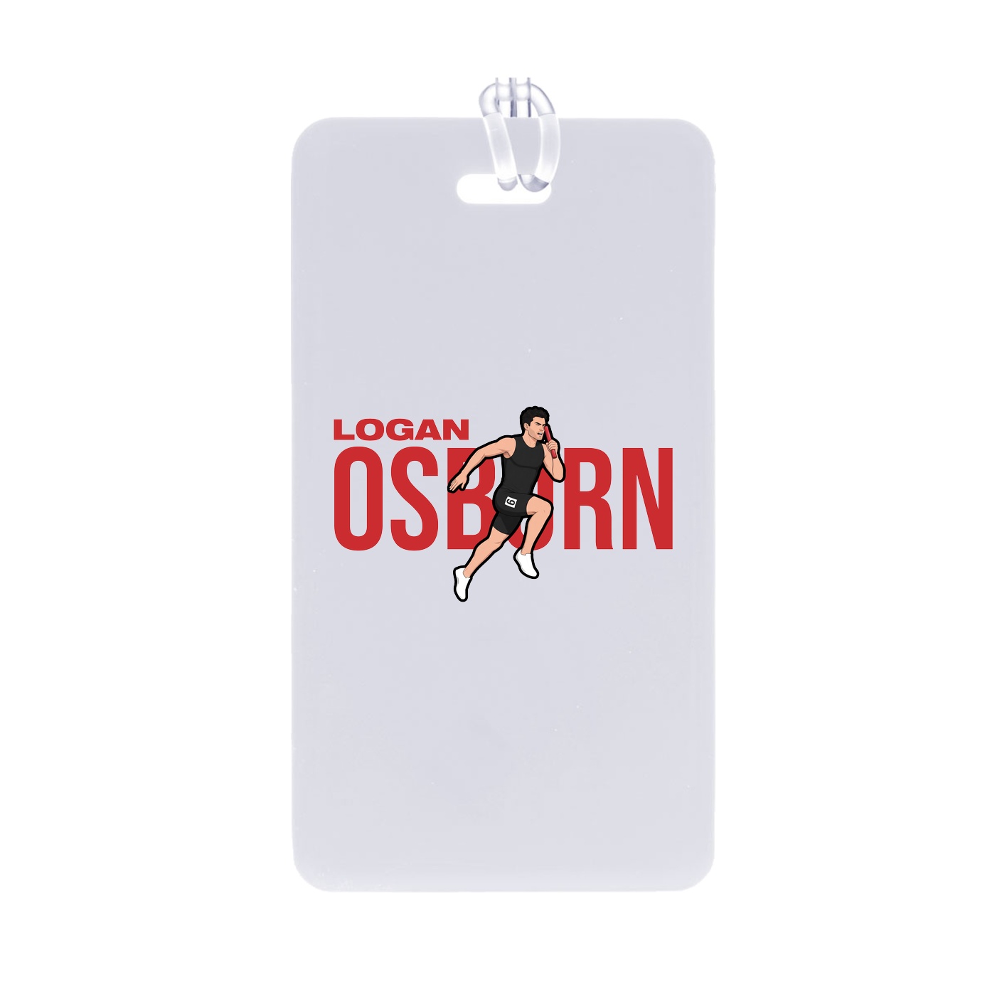 Bag Tag — Player Name in Classic