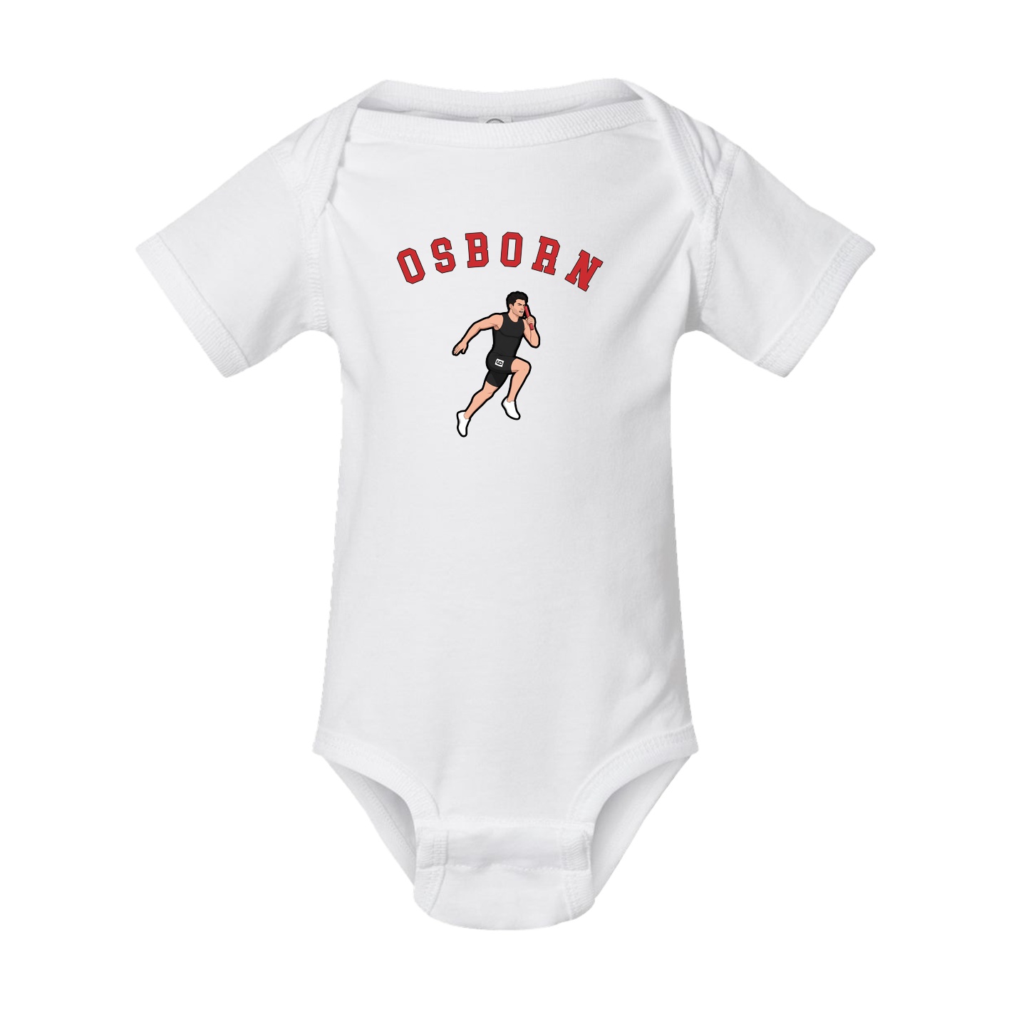 Baby Onesie — Shirsey Arch in White