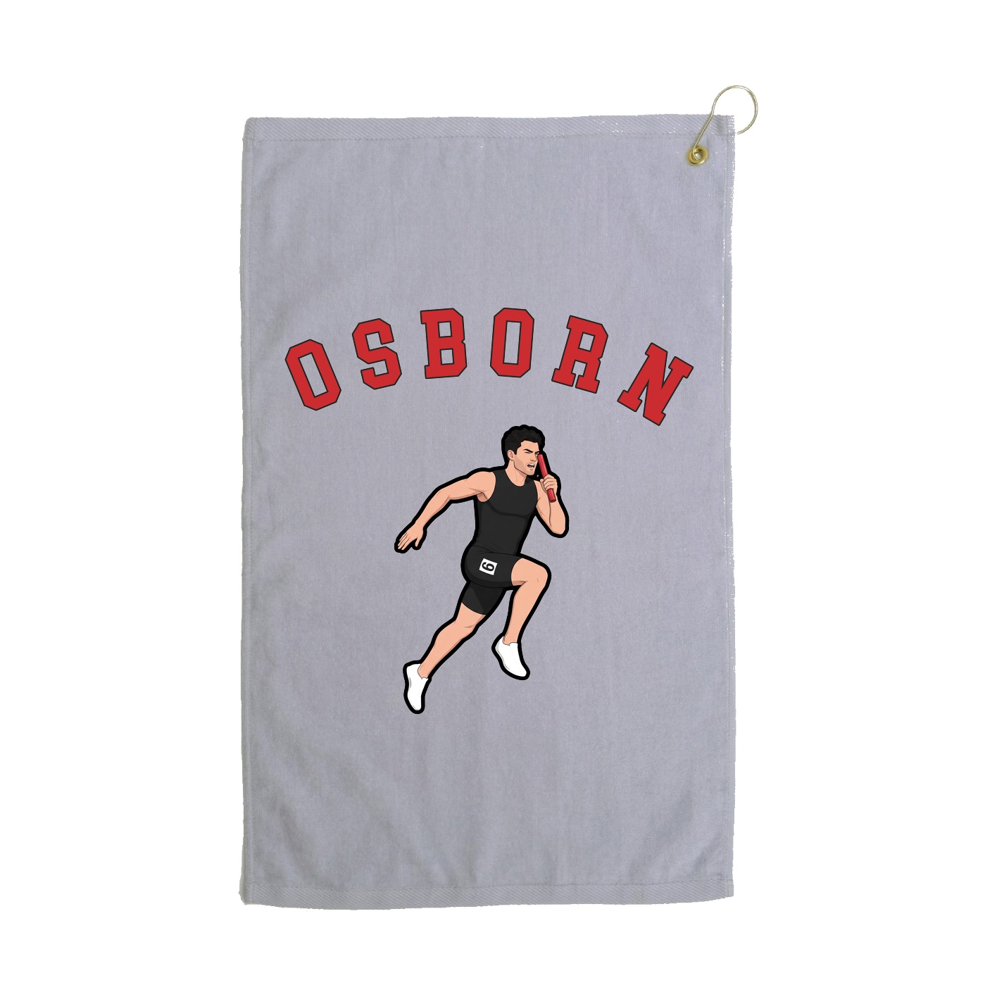 Golf Towel — Shirsey Arch in Grey