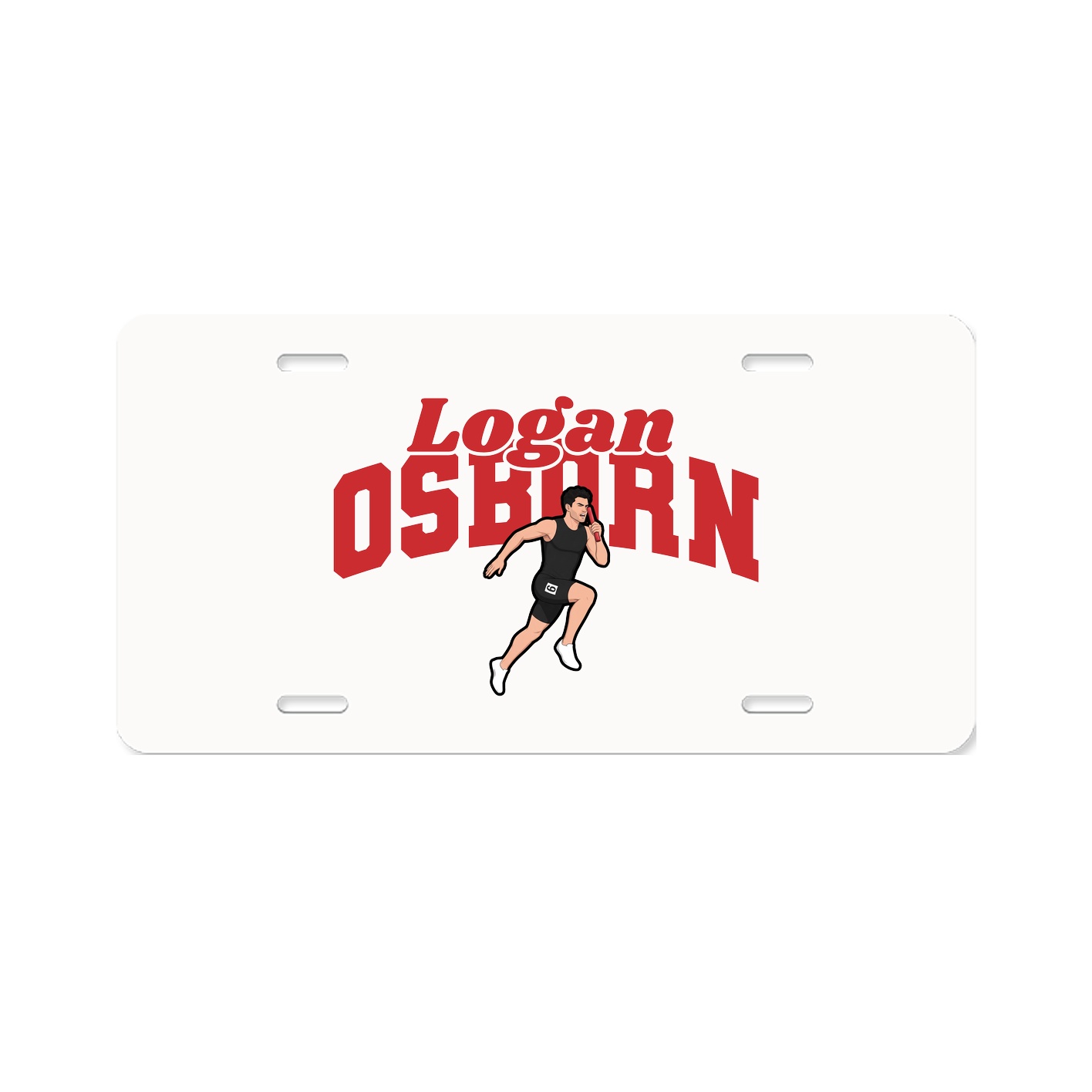 License Plate — Signature Arch in Classic