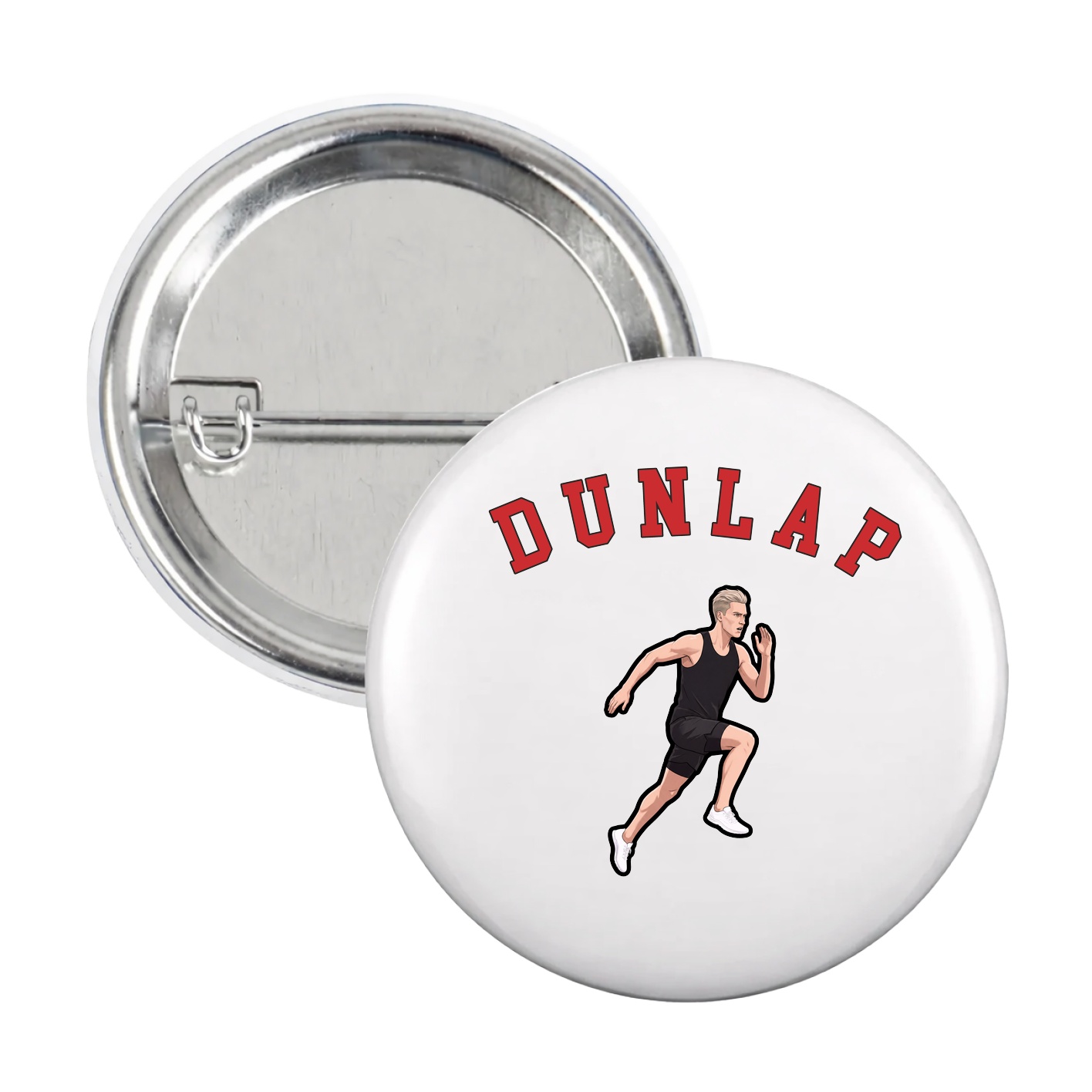 Game Day Button — Shirsey Arch in White
