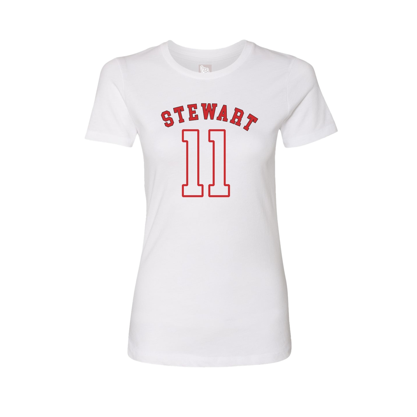 Womens Tee — Shirsey Arch in White