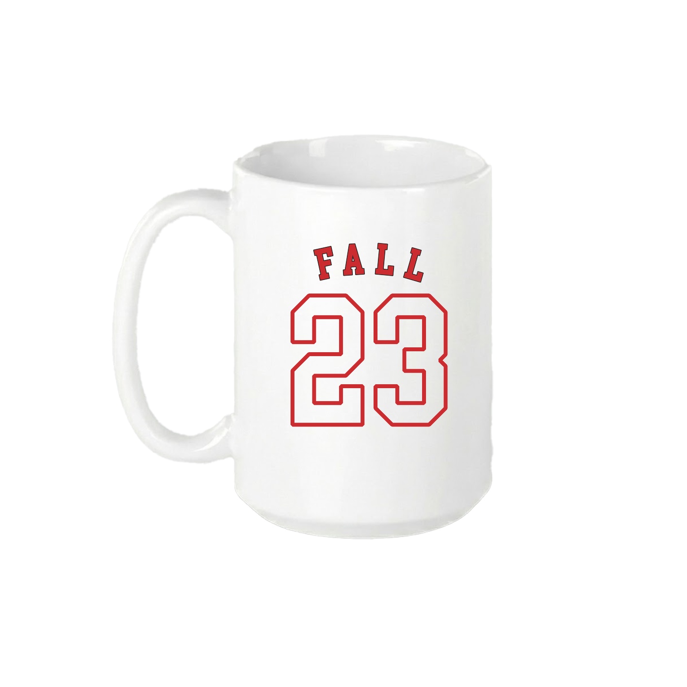 15oz Coffee Mug — Shirsey Arch in White