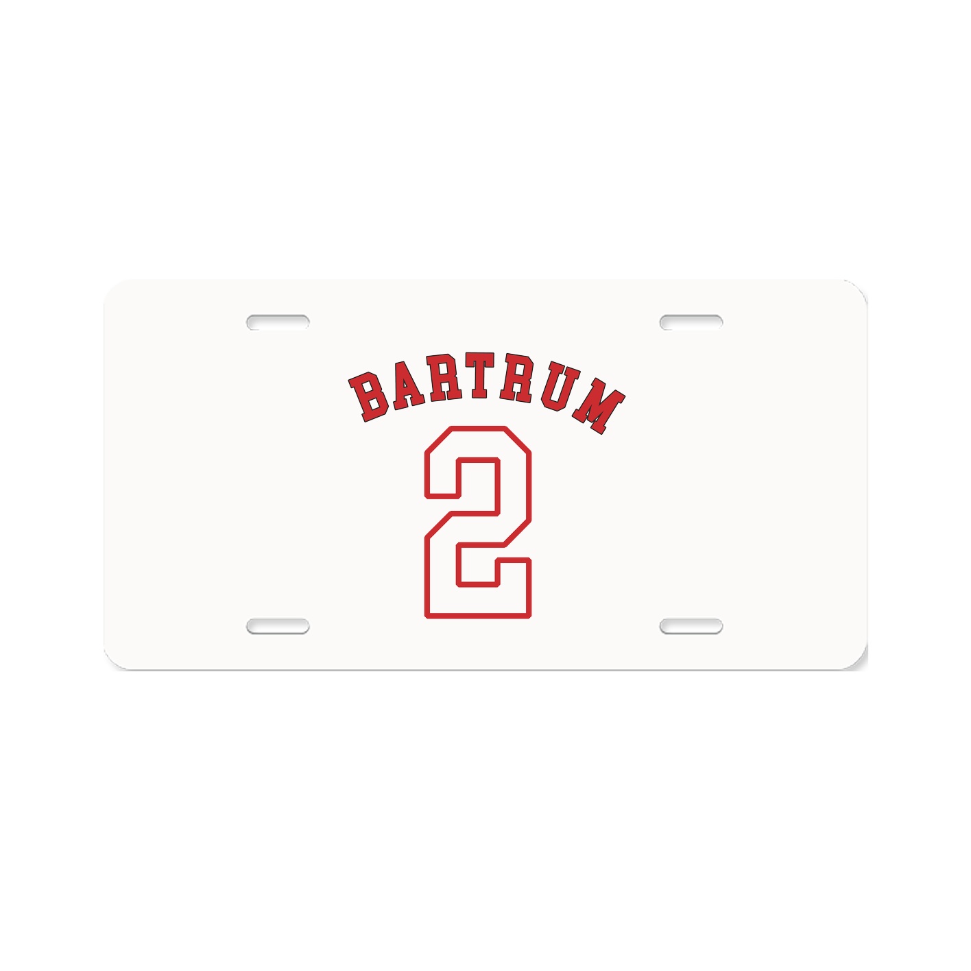 License Plate — Shirsey Arch in Classic