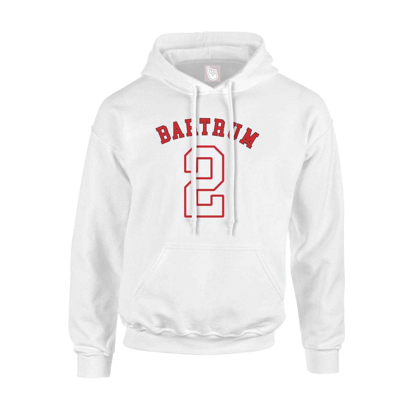 Hoodie — Shirsey Arch in White