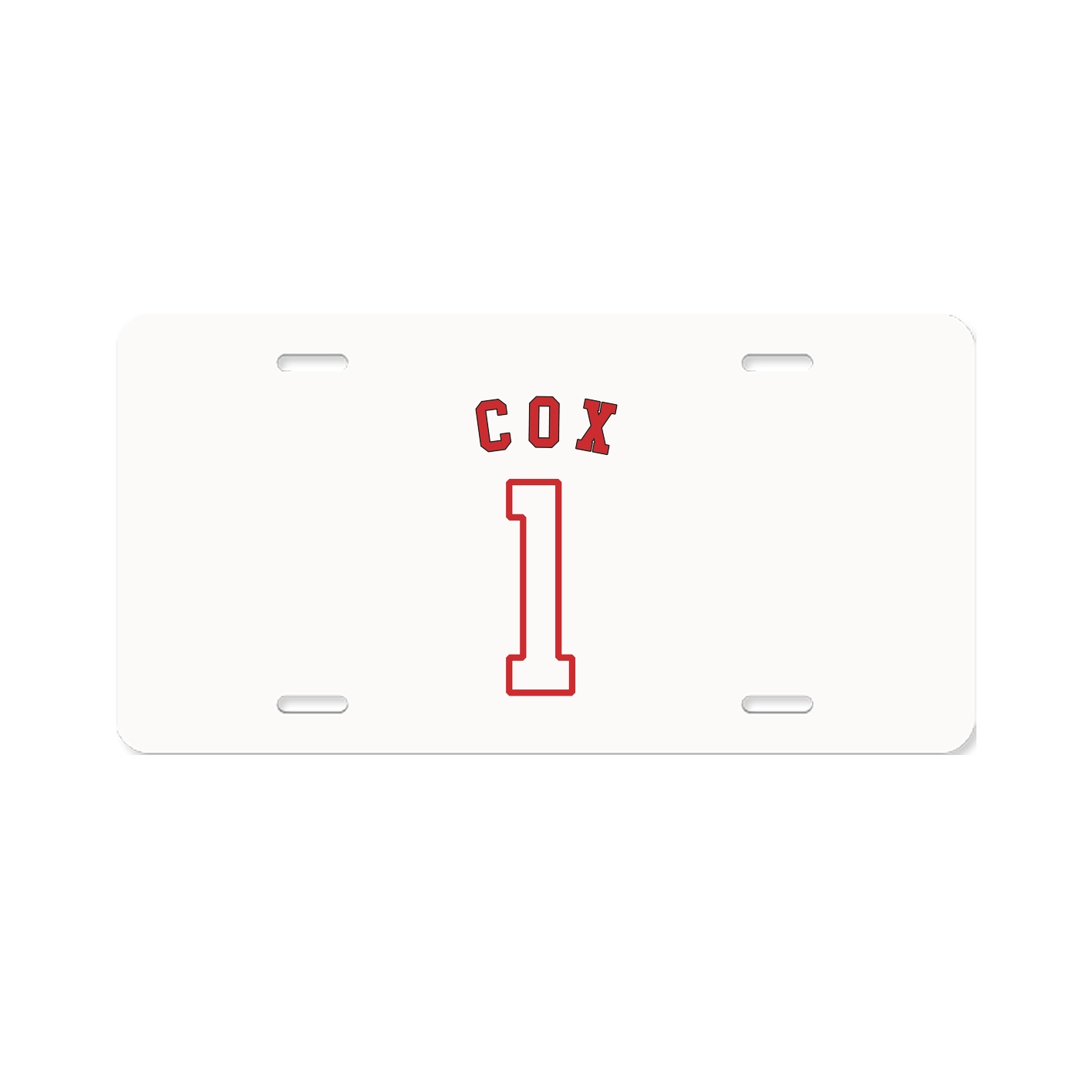 License Plate — Shirsey Arch in Classic