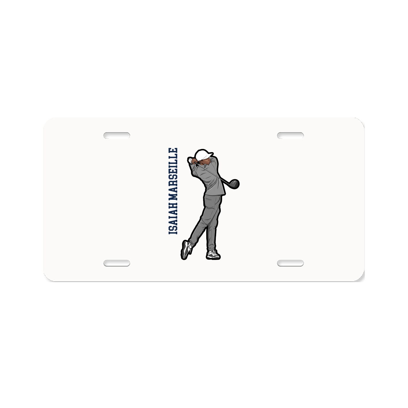 Aluminum License Plate