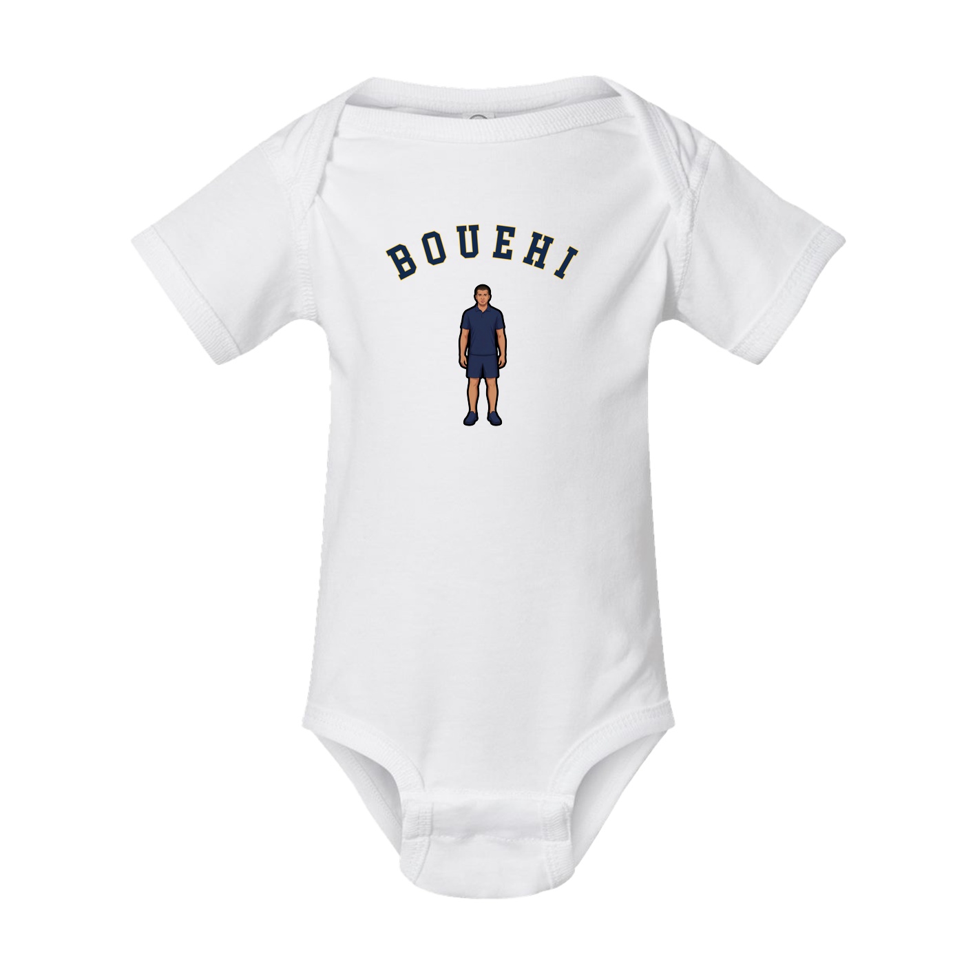 Baby Onesie — Shirsey Arch in White