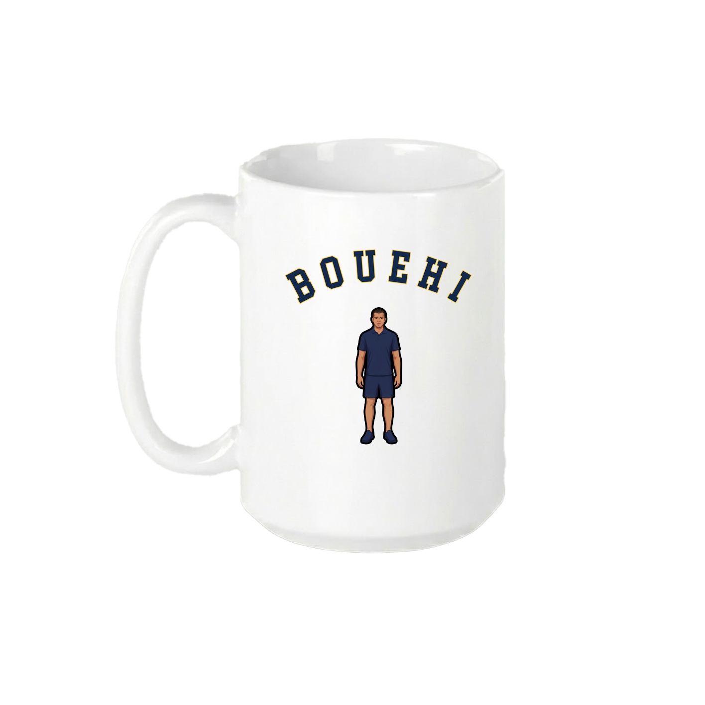 15oz Coffee Mug — Shirsey Arch in White