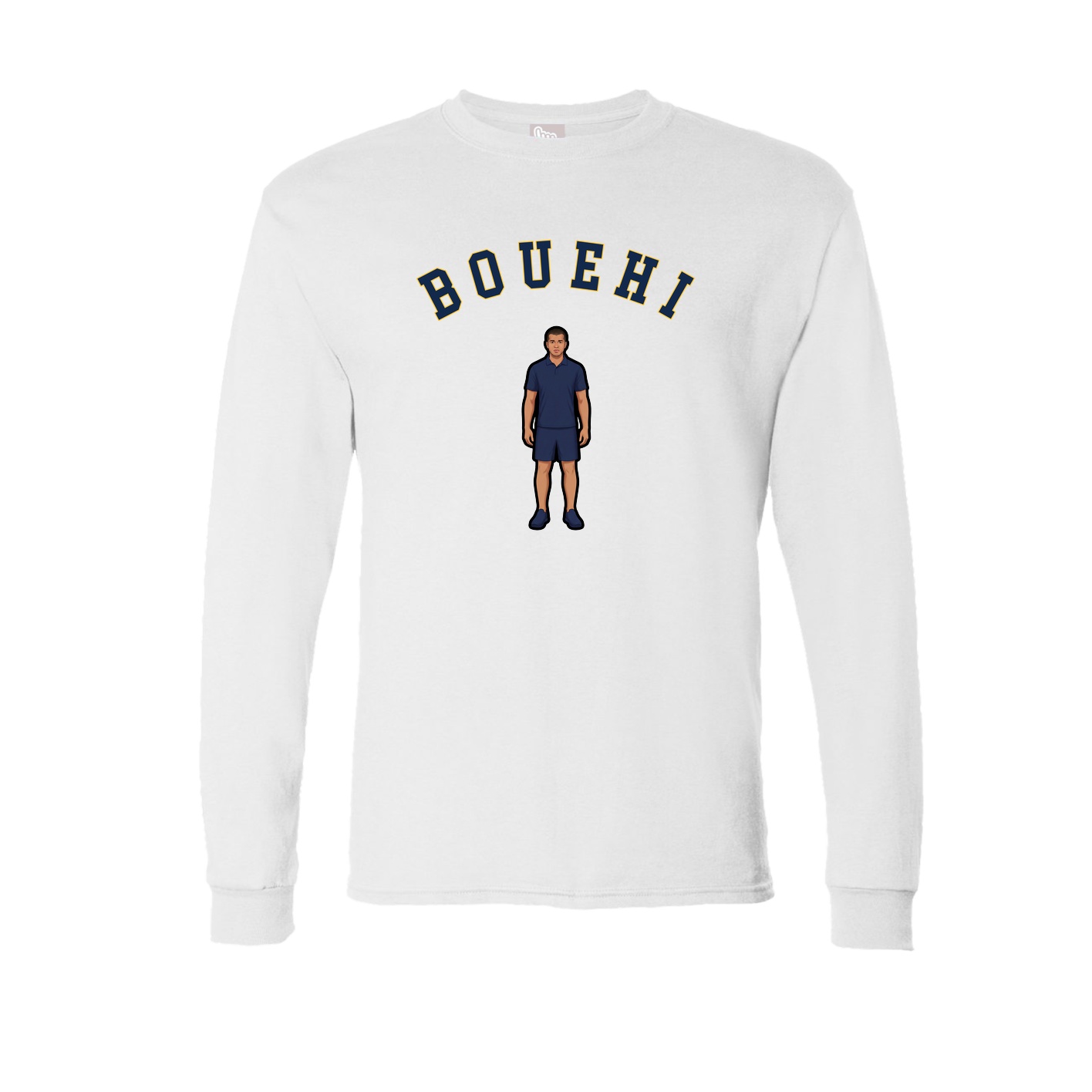 Long Sleeve Tee — Shirsey Arch in White