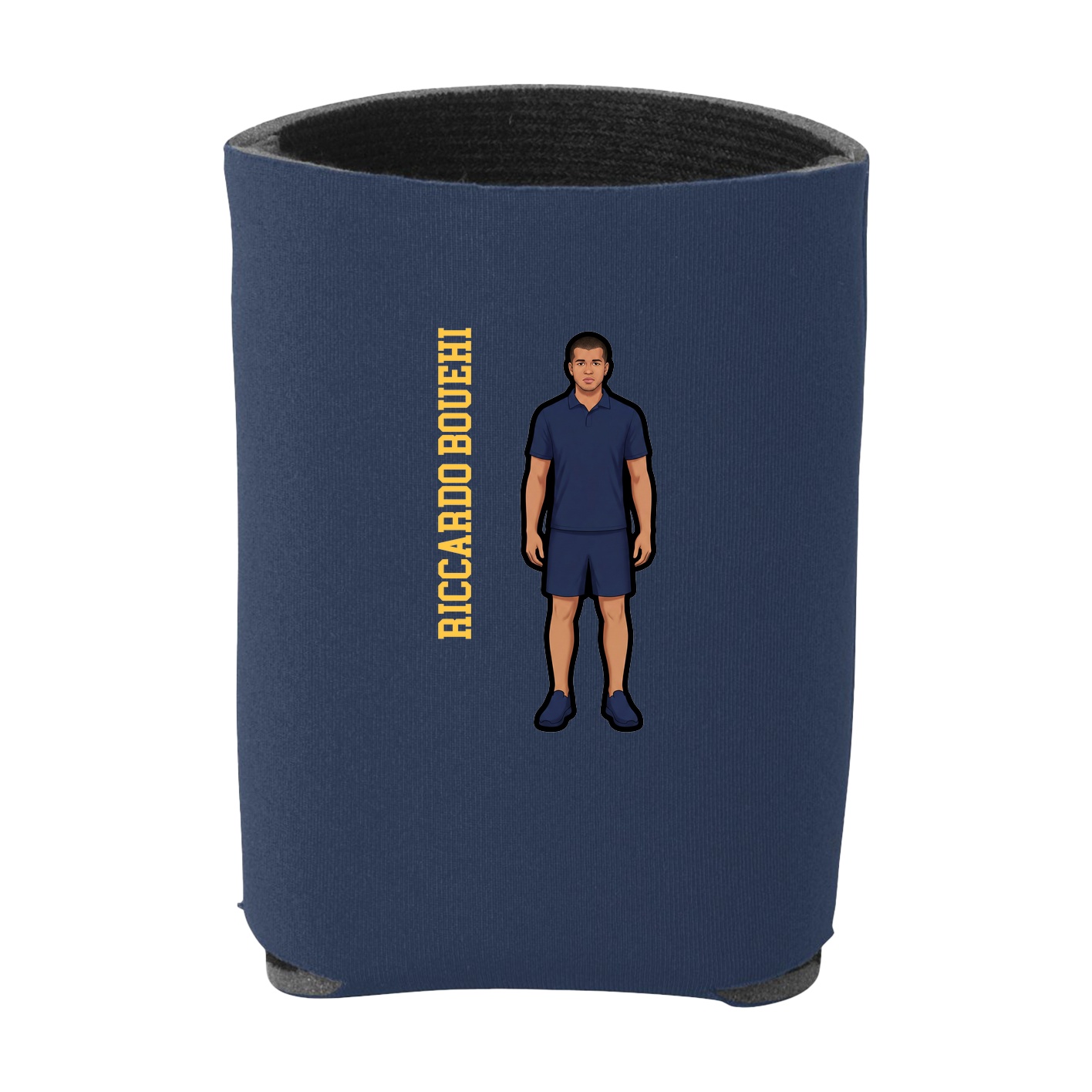 Can Holder — Name Vertical in Navy