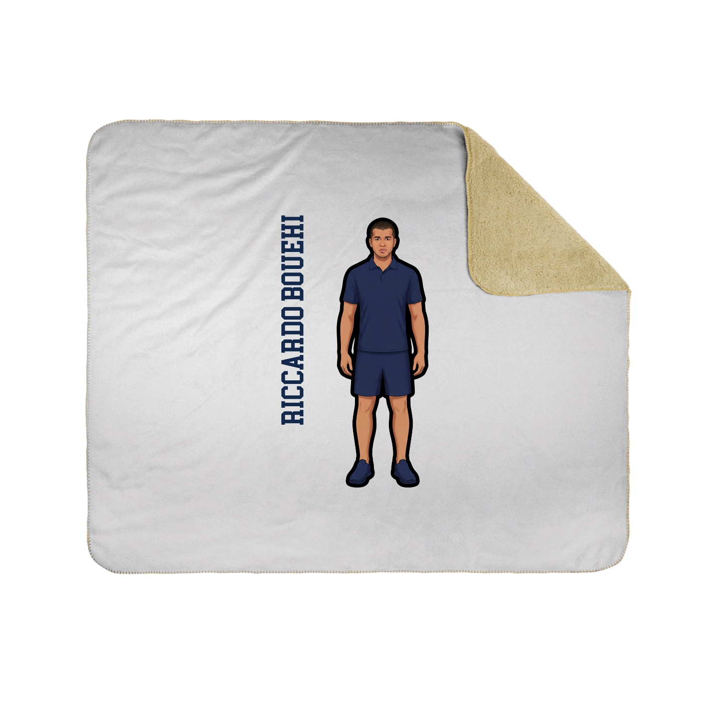 50x60 Sherpa Lined Throw Blanket