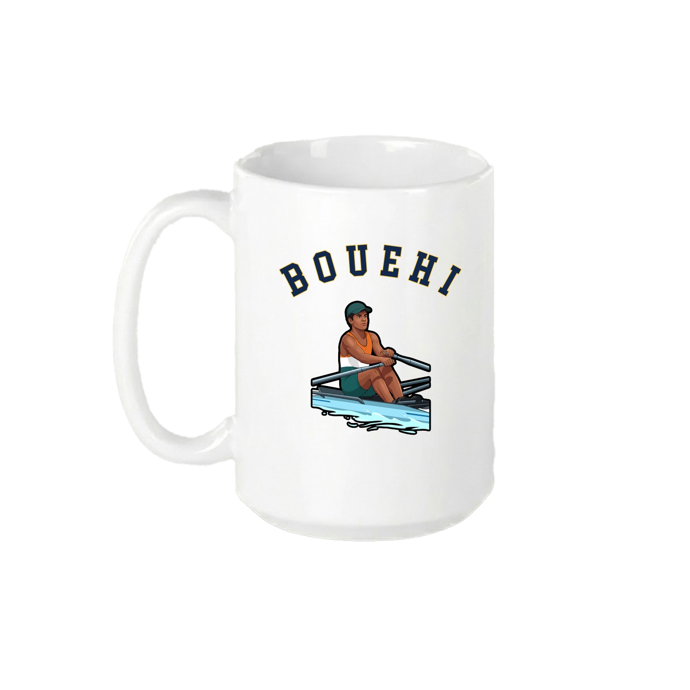 15oz Coffee Mug — Shirsey Arch in White