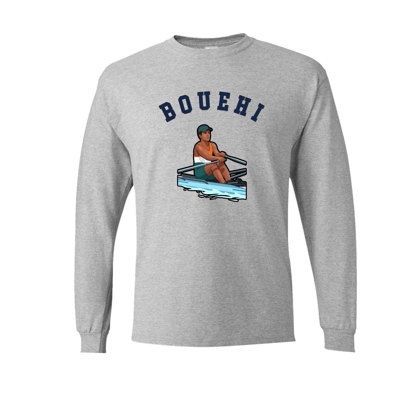 Long Sleeve Tee — Shirsey Arch in Grey