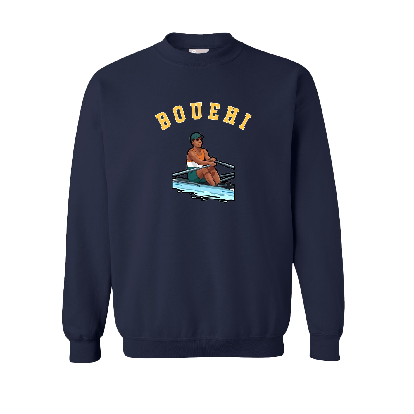 Fleece Crew — Shirsey Arch in Navy