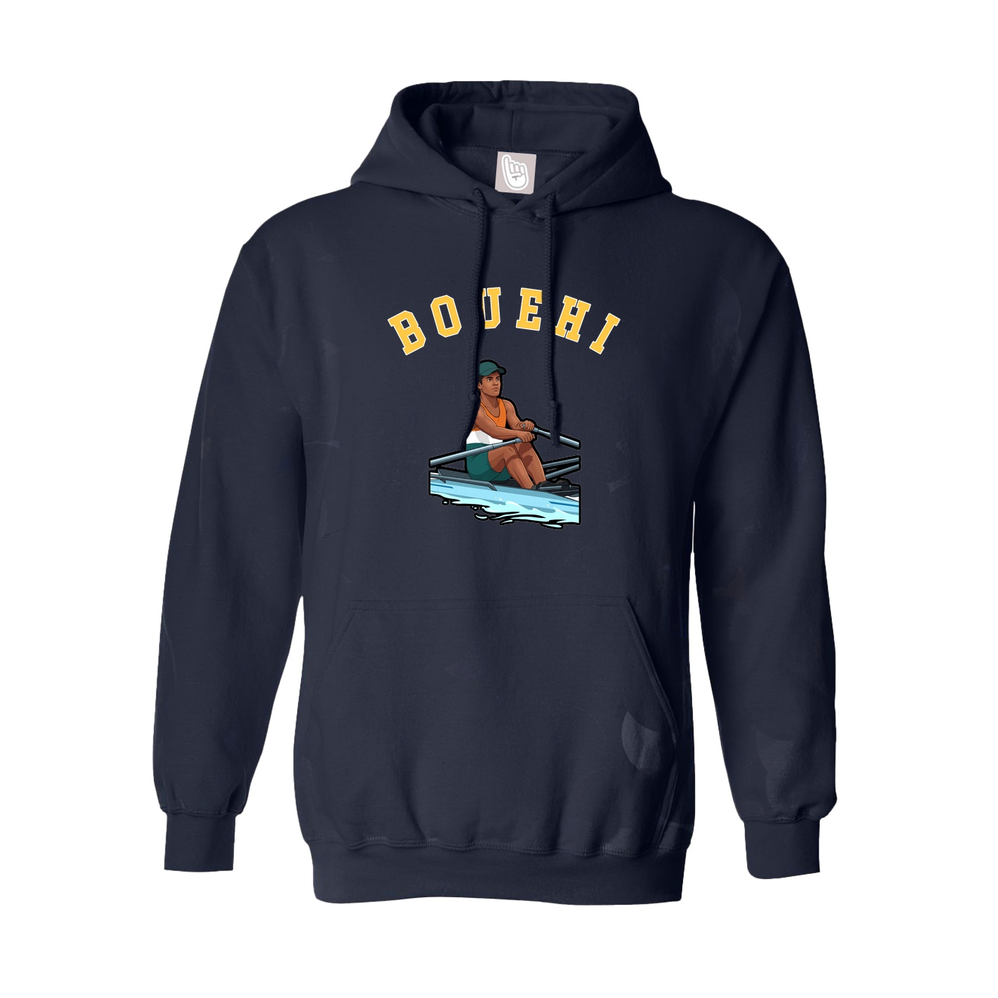 Youth Hoodie — Shirsey Arch in Navy
