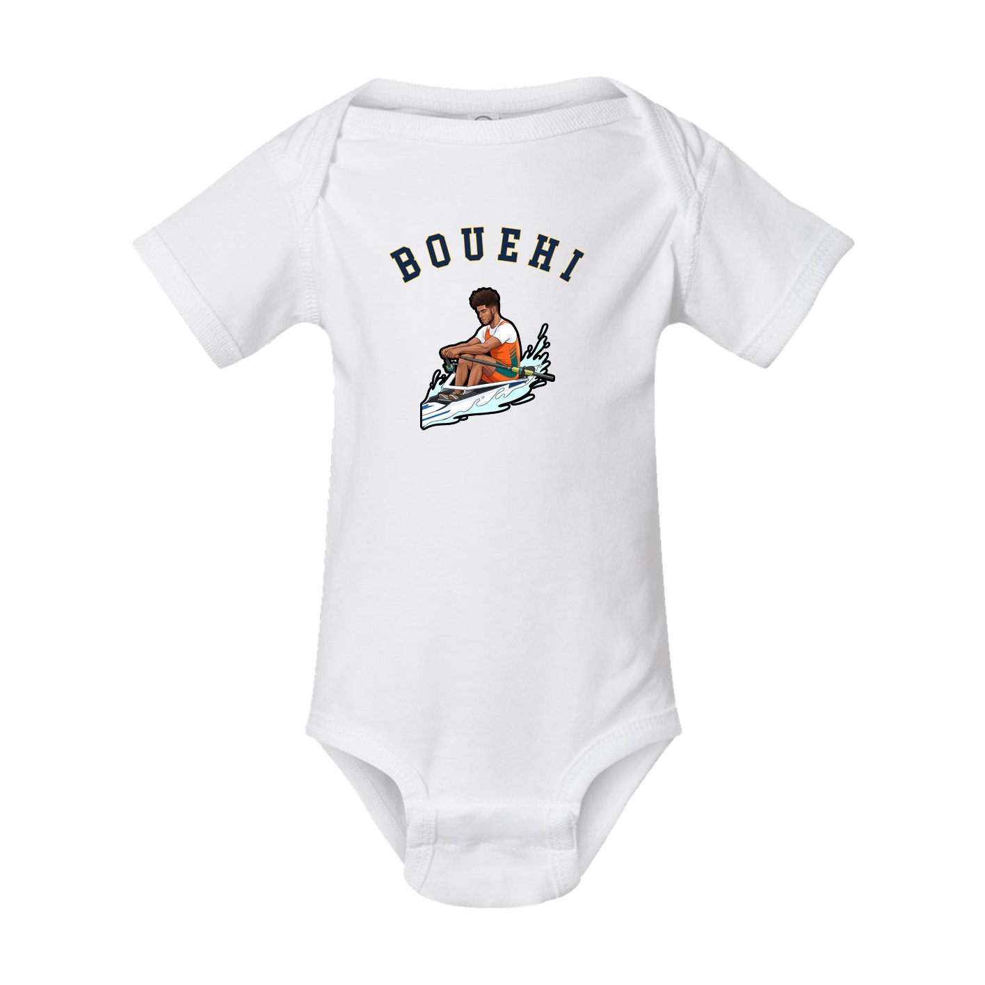 Baby Onesie — Shirsey Arch in White
