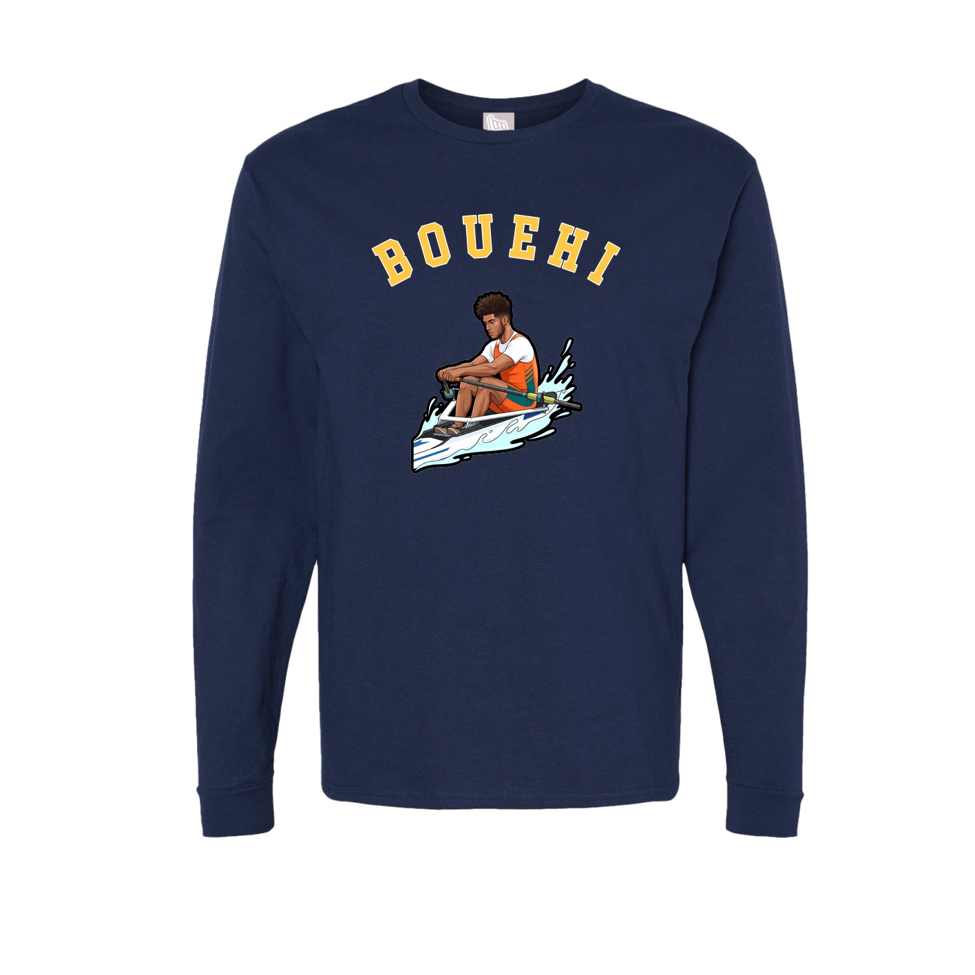 Long Sleeve Tee — Shirsey Arch in Navy