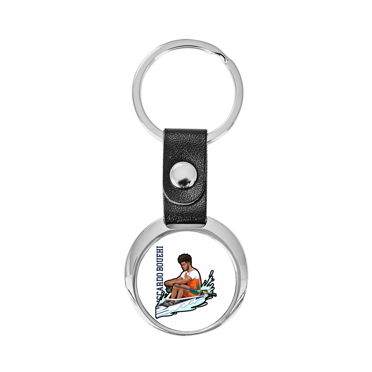 Key Chain — Name Vertical in Classic